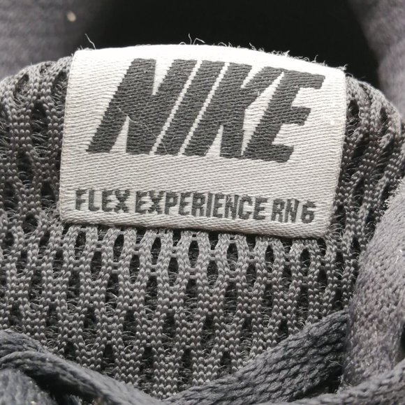 Nike Womens Sneaker Flex Experience RN 6 Gray Mesh Lace Up Walking Shoe 7 - Picture 8 of 9